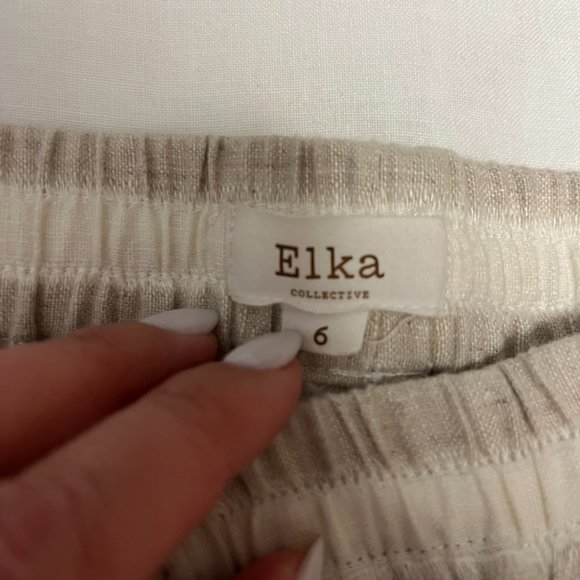 Elka Collective linen pants-36 inch - Picture 3 of 4